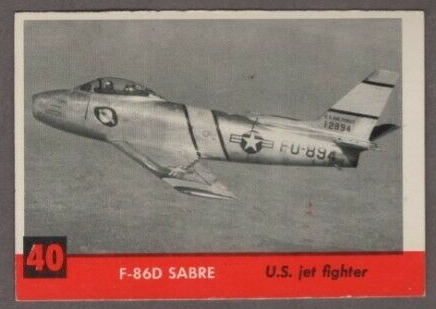 40 F-86D Sabre